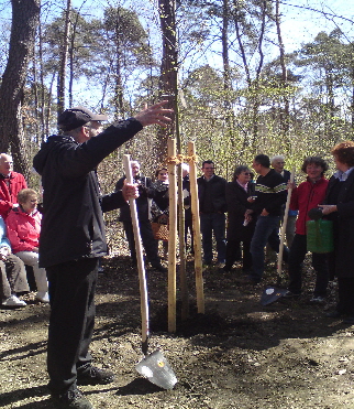 21.04.2012 Wir pflanzen eine Biene Maja-Linde (3)